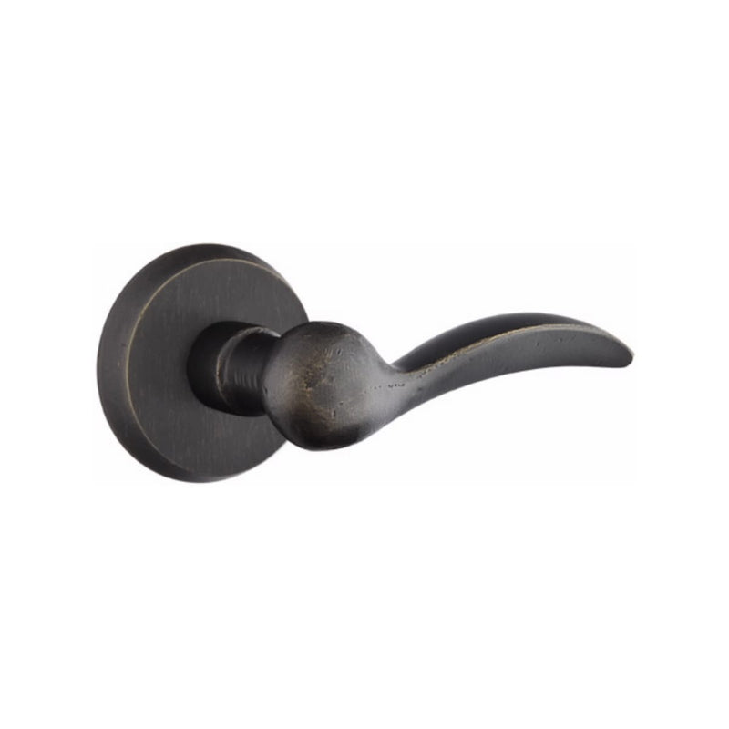 Emtek Sandcast Bronze Durango Lever Concealed Screws with