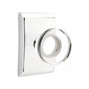 Emtek Modern Disc Knob Concealed Screws with Neos Rosette