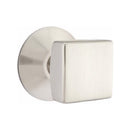 Emtek Square Concealed Screws Knob with Modern Rosette