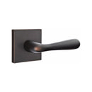 EMTEK Basel Lever Concealed Screws with Square Rosette