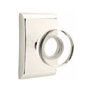 Emtek Modern Disc Knob Concealed Screws with Neos Rosette