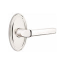 Emtek Milano Lever with Oval Rosette