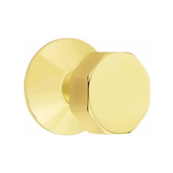 Emtek Octagon Knob with Modern Rosette