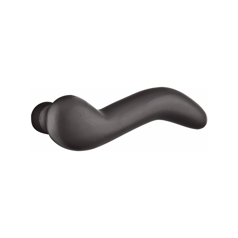 Emtek Rustic Modern Rectangular Monolithic Tubular Handleset with Cody Lever