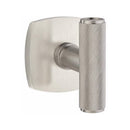 Emtek Ace Knurled Knob Concealed Fastener with Urban Modern Rosette