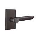 Emtek Sandcast Bronze Aurora Lever with