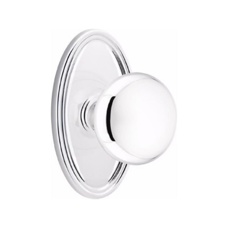 Emtek Providence Knob With Oval Rosette