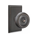 Emtek Waverly Knob Concealed Screws With Rectangular Rosette