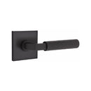 Emtek Select L-Square Hammered Lever Concealed Screws with Square Rosette