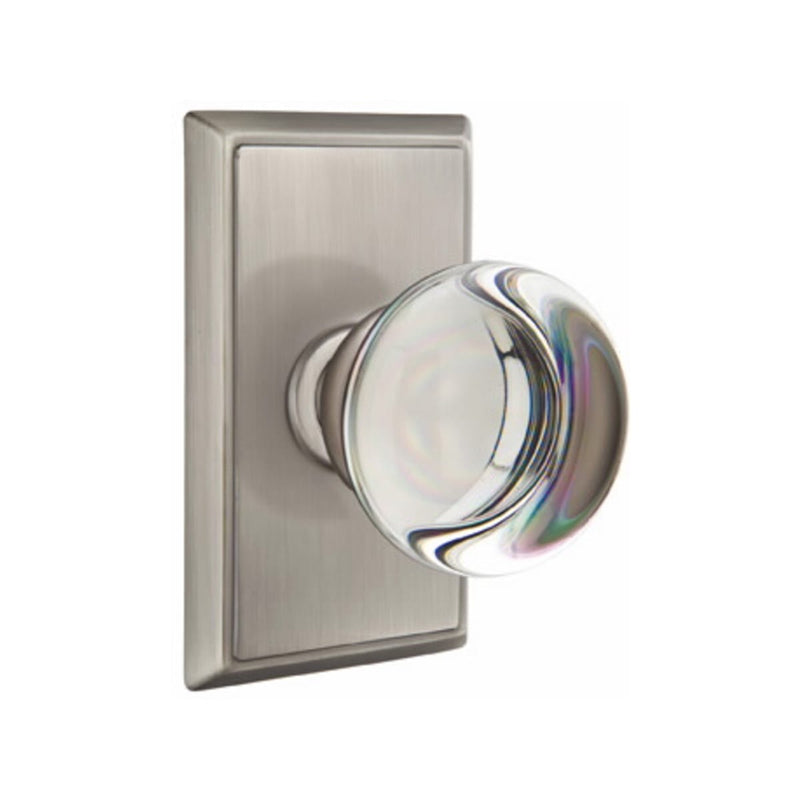 Emtek Providence Knob Concealed Screws With Rectangular Rosette