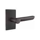 Emtek Sandcast Bronze Aurora Lever Concealed Screws with