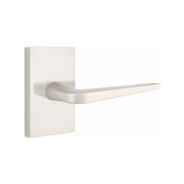 EMTEK Athena Lever Concealed Screws with Modern Rectangular Rosette