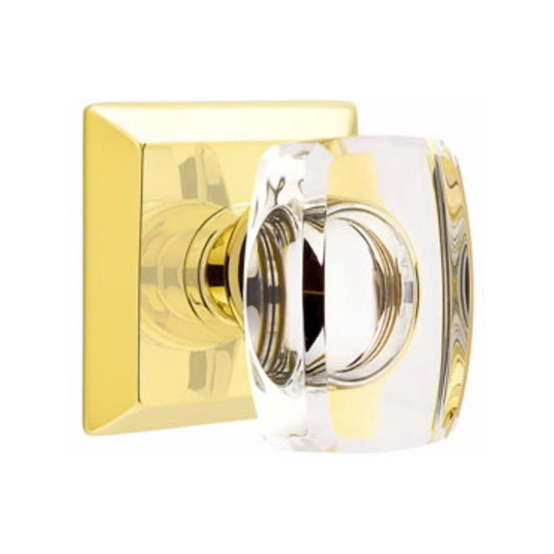 Emtek Windsor Knob Concealed Screws With Quincy Rosette