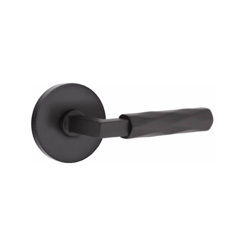 Emtek Select L-Square Tribeca Lever with Disk Rosette