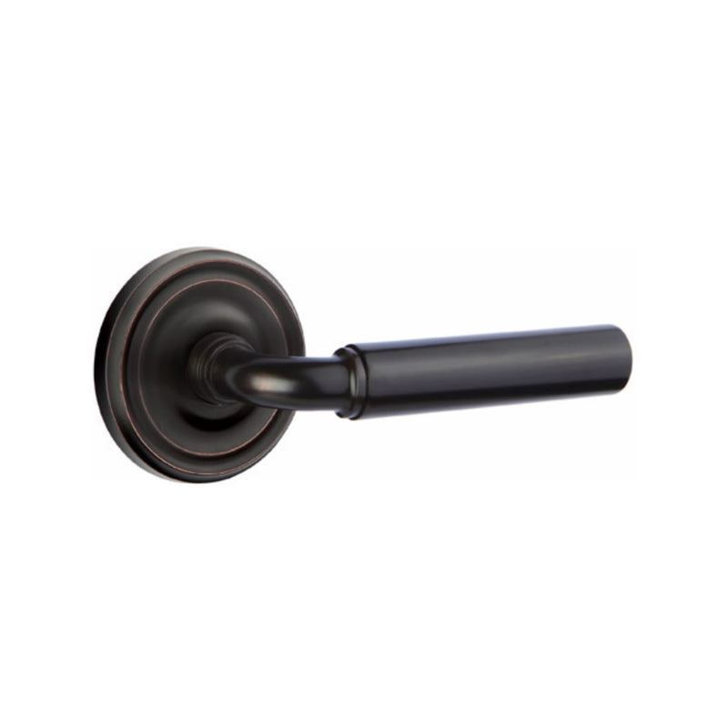 Emtek Manning Lever Concealed Screws with Regular Rosette