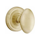 Emtek Egg Knob Concealed Screws With Regular Rosette