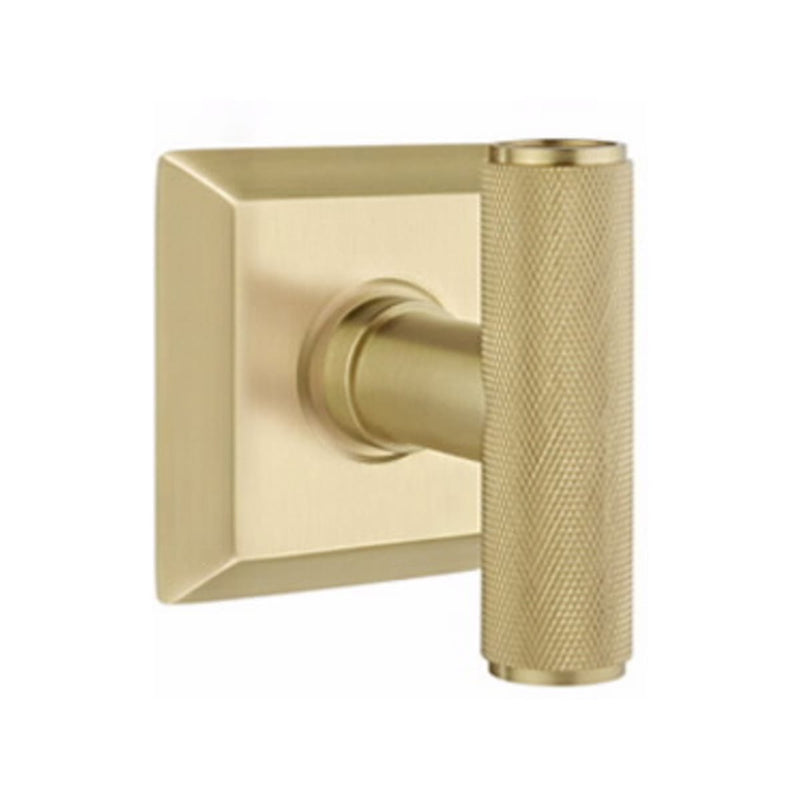 Emtek Ace Knurled Knob Concealed Fastener with Quincy Rosette