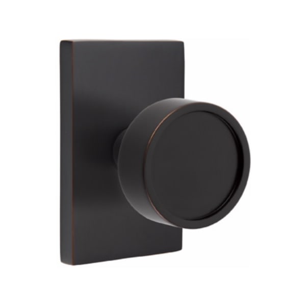 Emtek Verve Knob Modern Rectangular Rosette