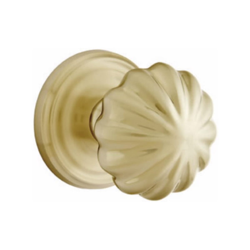 Emtek Melon Knob With Regular Rosette