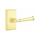 Emtek Merrimack Lever Concealed Screws with Rectangular Rosette
