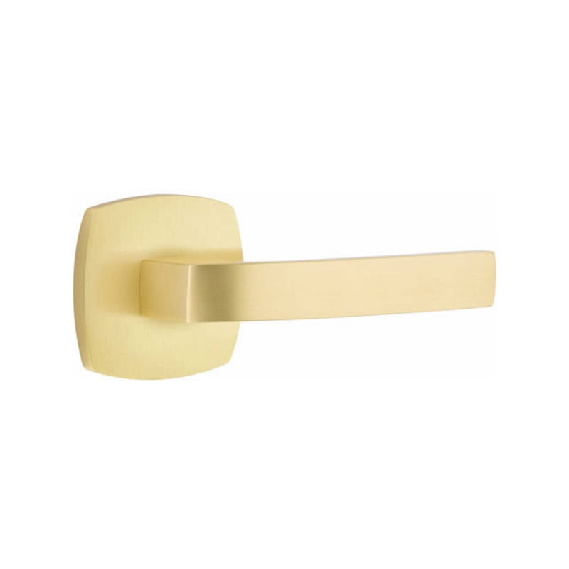 EMTEK Breslin Lever Concealed Screws with Urban Modern Rosette