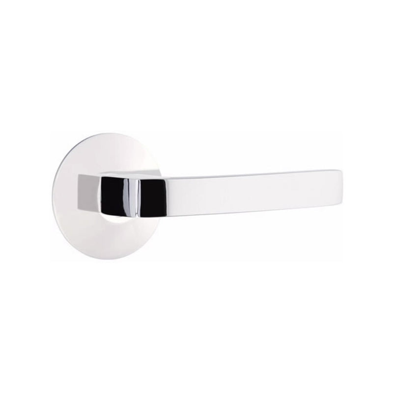 EMTEK Breslin Lever Concealed Screws with Modern Rosette