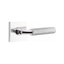 Emtek Select R-BAR Straight Knurled Lever with Square Rosette