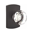 Emtek Glass Georgetown Knob Concealed Screws with