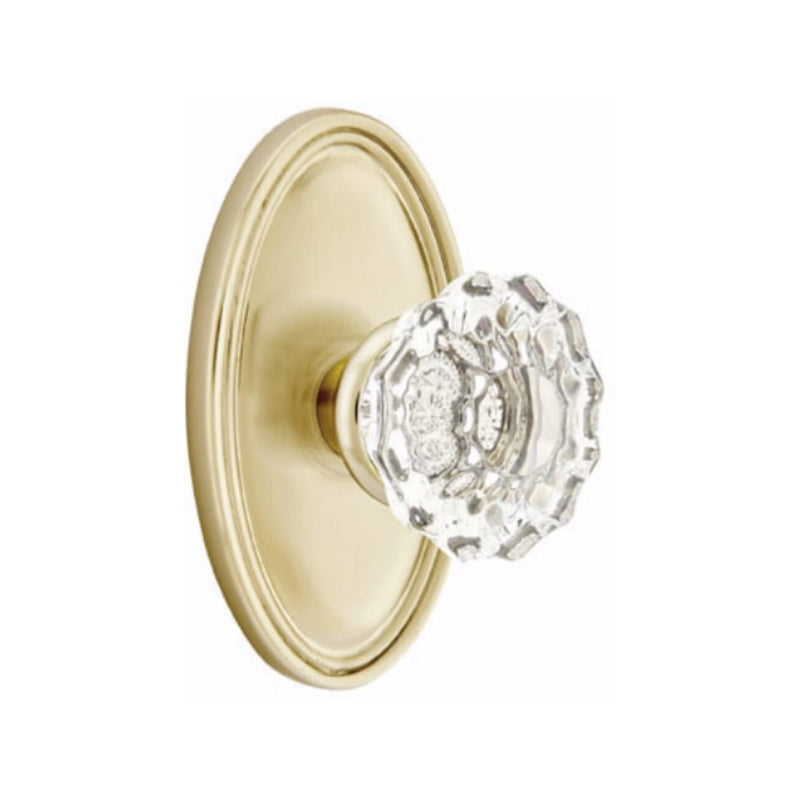 Emtek Astoria Knob With Oval Rosette