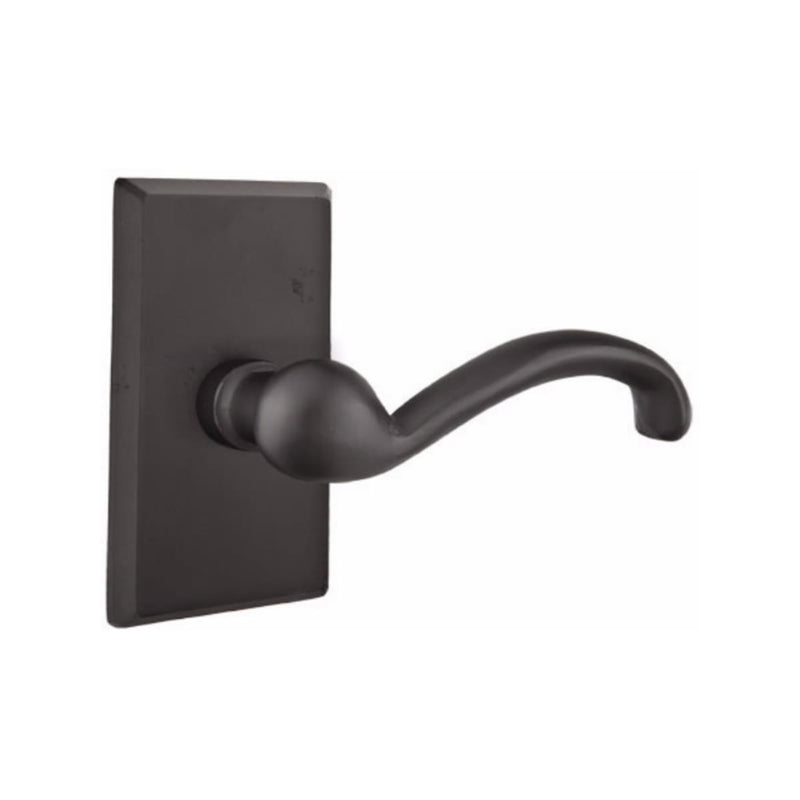 Emtek Sandcast Bronze Teton Lever Concealed Screws with