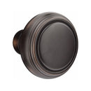 Emtek Transitional Heritage Sectional Brass Tubular Entry set with Norwich Knob