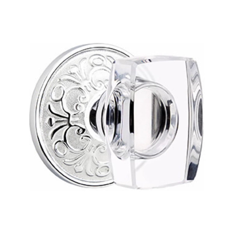 Emtek Windsor Knob Concealed Screws With Lancaster Rosette