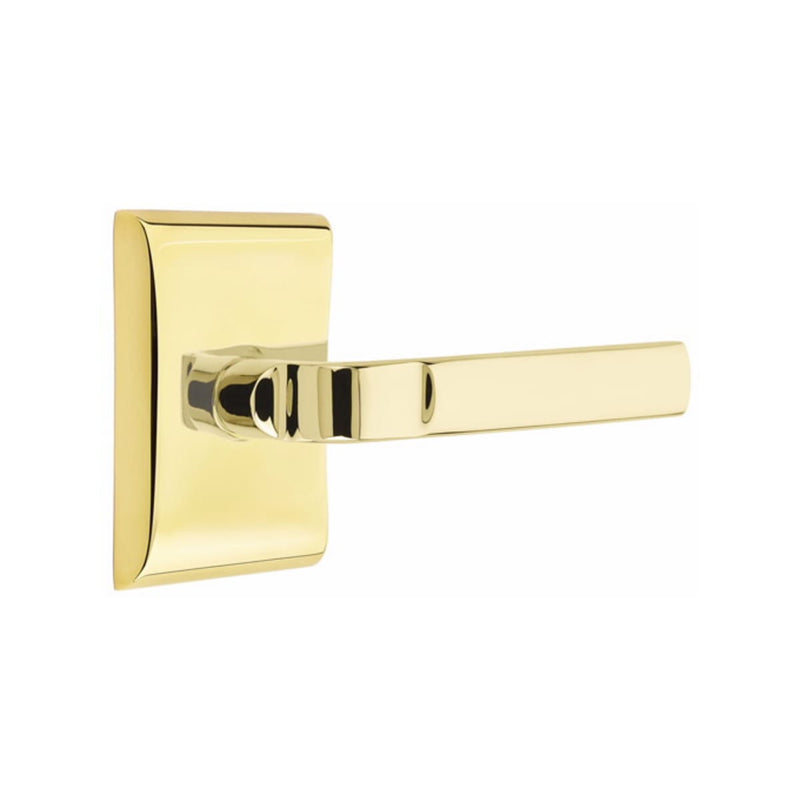 EMTEK Aston Lever Concealed Screws with Neos Rosette