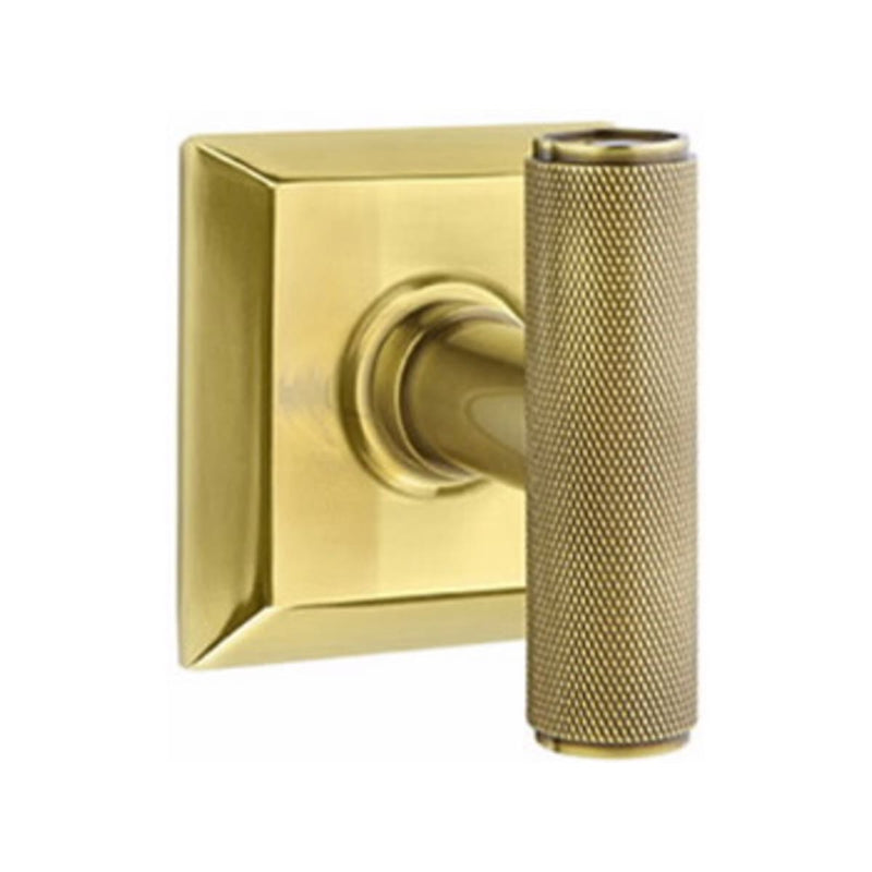 Emtek Ace Knurled Knob Concealed Fastener with Quincy Rosette