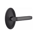 Emtek Milano Lever Concealed Screws with Oval Rosette