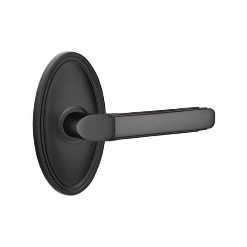 Emtek Milano Lever Concealed Screws with Oval Rosette