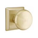 Emtek Providence Knob Concealed Screws With Quincy Rosette
