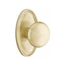 Emtek Providence Knob Concealed Screws With Oval Rosette
