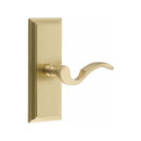 Emtek Cortina Lever Concealed Screws with 7” Wilshire Sideplate