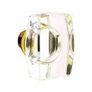 Emtek F13 Function Adelaide Mortise Handleset with Windsor Glass Knob