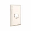 Emtek 2403 Doorbell Button with Rectangular Rosette