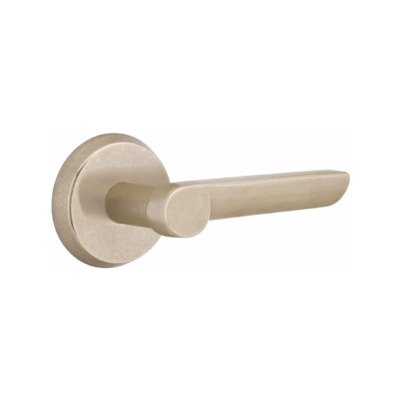 Emtek Sandcast Bronze Aurora Lever with