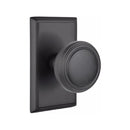 Emtek Norwich Knob With Rectangular Rosette