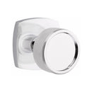 Emtek Select Conical Knurled Knob Concealed Screws with Urban Modern Rosette