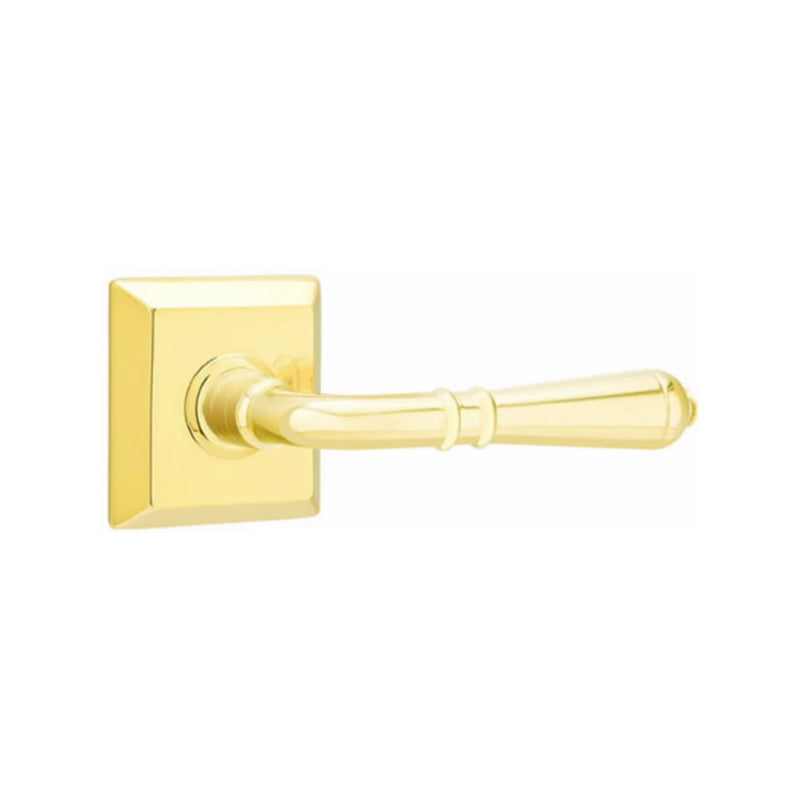 Emtek Turino Lever Concealed Screws with Quincy Rosette