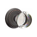 Emtek Providence Knob Concealed Screws With Rope Rosette