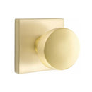 Emtek Laurent Concealed Screws Knob with Square Rosette