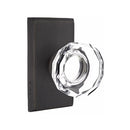 Emtek Glass Lowell Knob Concealed Screws with