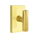 Emtek Ace Knob Concealed Fastener with Modern Rectangular Rosette