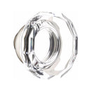 Emtek F13 Function Lugano Mortise Handleset with Lowell Glass Knob